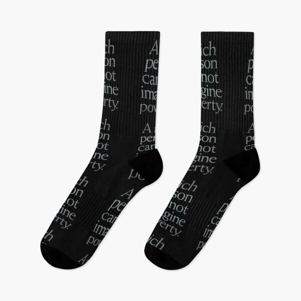 Item preview, A rich person cannot imagine poverty. #1. v.4 designed and sold by x1brett.
