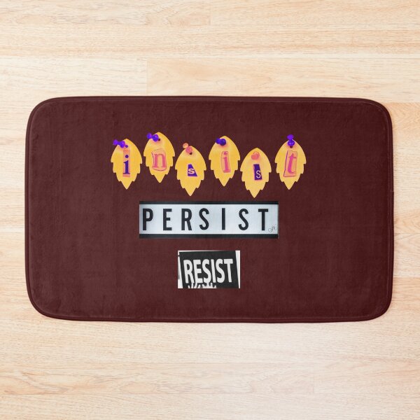 Item preview, Insist. Persist. Resist. designed and sold by LibrosBOOKtique.