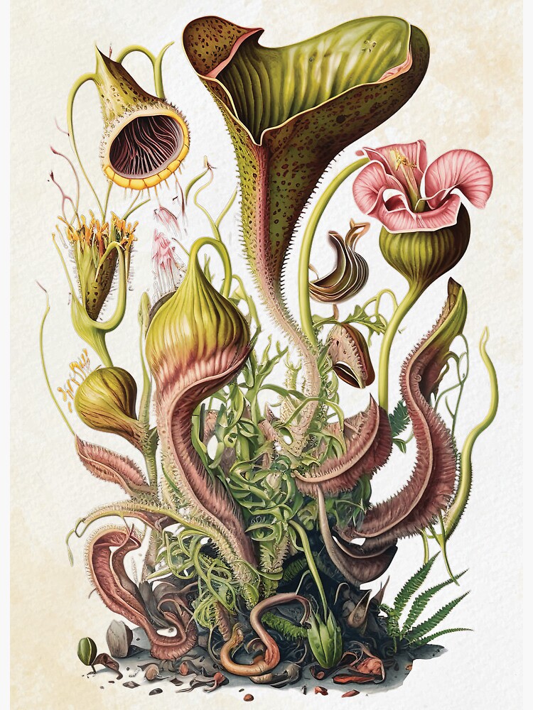 Carnivorous Pitcher Plant | Art Board Print