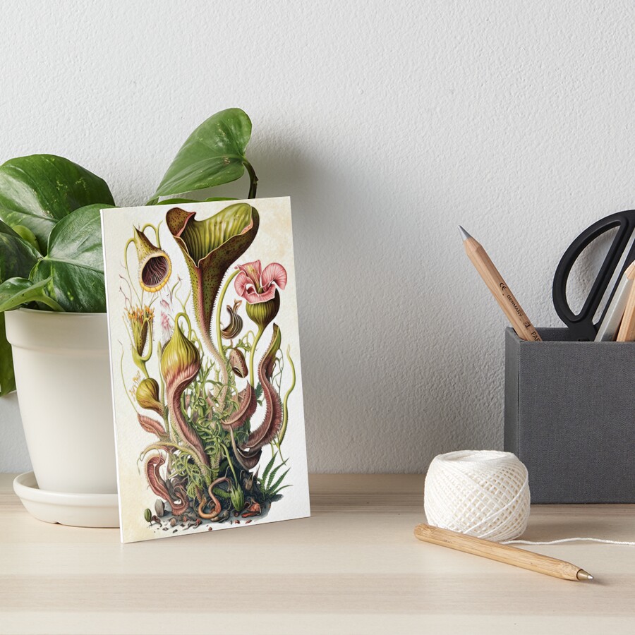 Little Pitcher - Cute Pun - Pitcher Plant Poster for Sale by  AlleghenyDesign