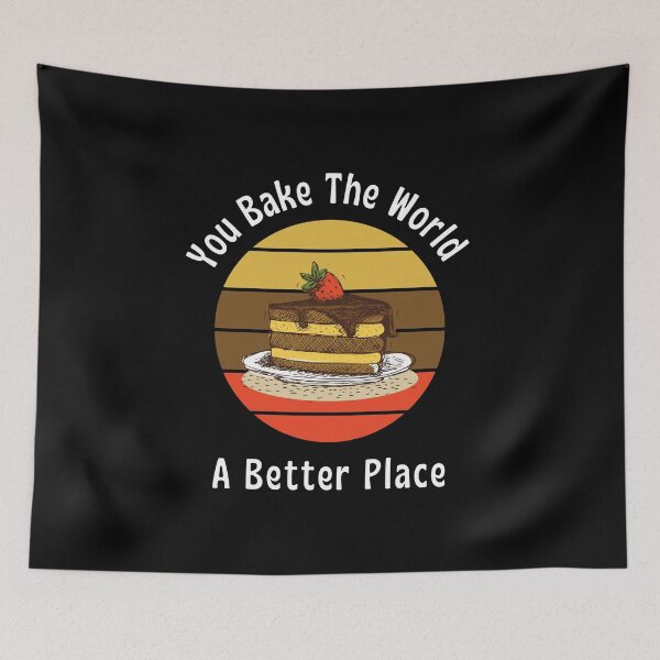Item preview, You bake the world, A better place || Baker t-shirt designed and sold by ExpertSayeed.