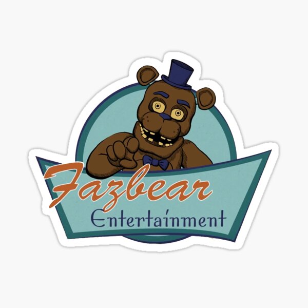 Freddy Fazbear Entertainment Stickers Redbubble