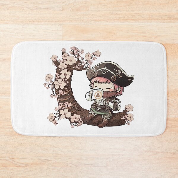 Item preview, Coffee Pirate Under A Sakura Tree designed and sold by HappyPrompt.