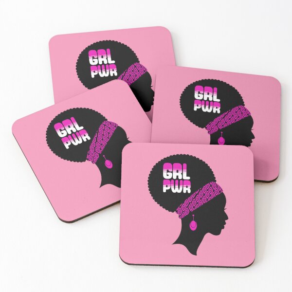 Item preview, Grl Pwr Pink Vintage Retro in Hair designed and sold by Trinket-Trickster.