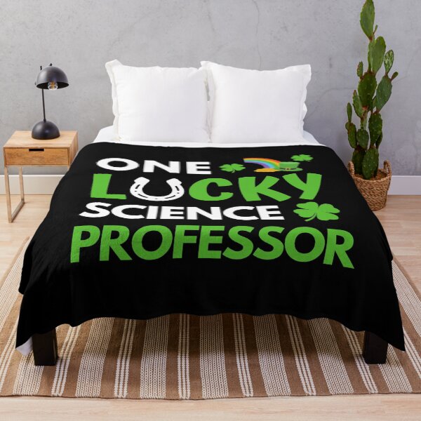 Item preview, One Lucky Science Professor - Happy Saint Patrick's Day, St. Patrick's Day Teacher, St. Patrick's Day Educator, St. Patrick's Day Professor, Biology designed and sold by jadedscientist.