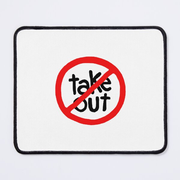 Item preview, No Take Out designed and sold by Heartstrings By M.C..