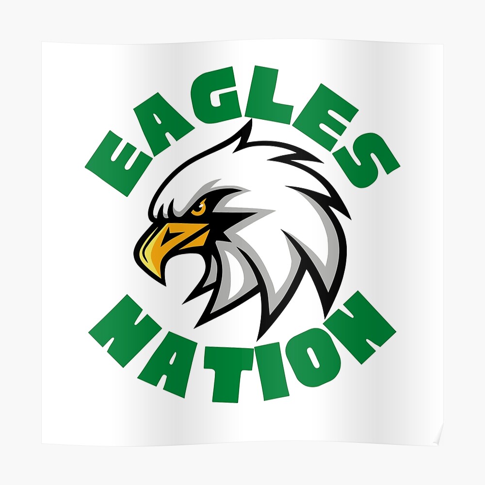 Logo Philadelphia Eagles 3-Pack Fan Decal