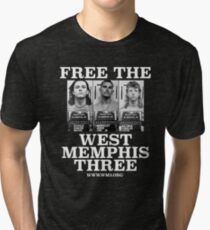 FREE THE WEST MEMPHIS THREE! Tri-blend T-Shirt