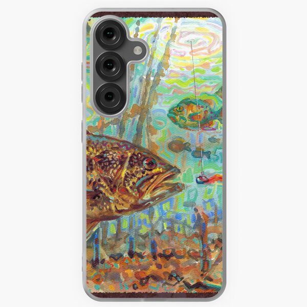 Item preview, Largemouth Bass Portrait With Lure designed and sold by elfeather.