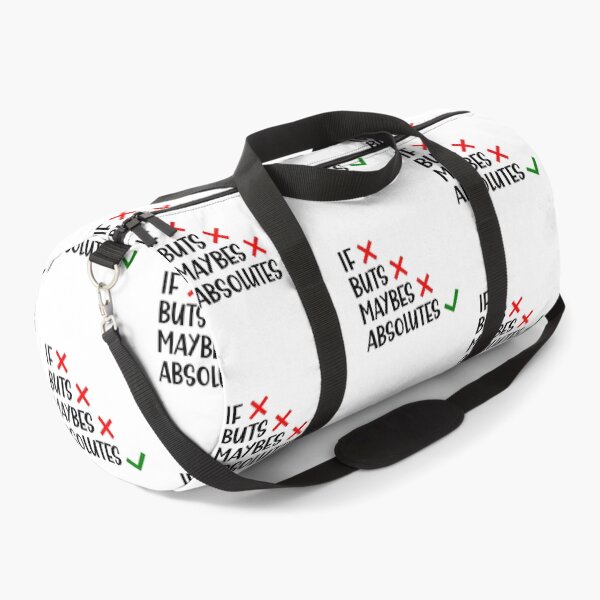 Item preview, I Don't Do if Buts and Maybes I Do Absolutes Funny British Saying designed and sold by Dexter Freeman.