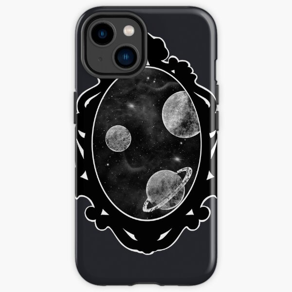 Space in a convex mirrow iPhone Tough Case