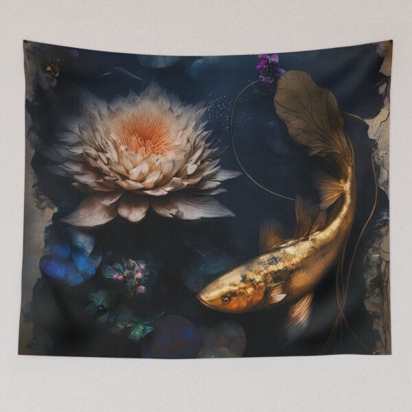 Item preview, golden koi  designed and sold by kamionari.