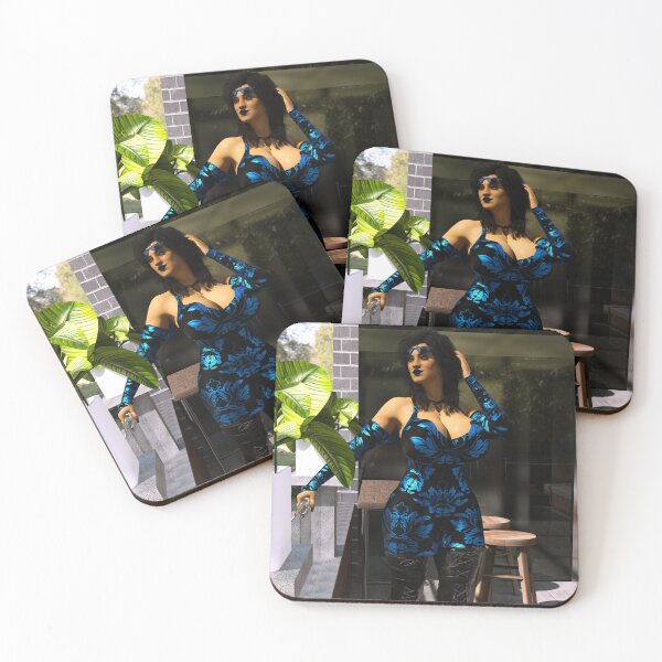 Item preview, Miranda Lawson - Lady of Black and Blue 2 designed and sold by ThessianCG.