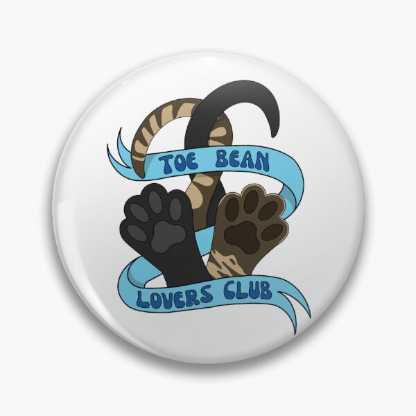 Item preview, Toe Bean Lovers Club BT and B - Blue Banner designed and sold by emmacatwheels.
