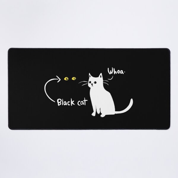 Item preview, Black And White Cats - Funny Saying designed and sold by ghazalish.