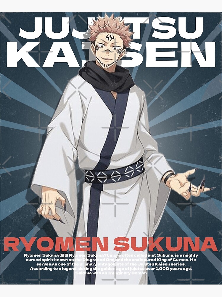 "Ryomen Sukuna | Sunblast Jujutsu Kaisen" Poster For Sale By B-love ...