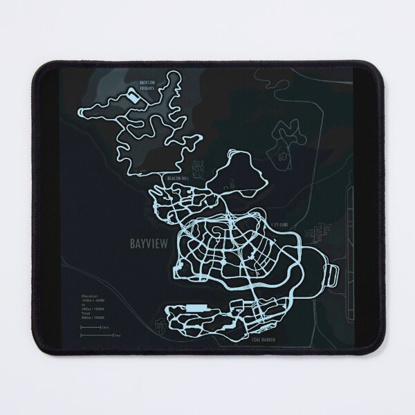 Item preview, Need For Speed Underground 2 | Bayview Map designed and sold by Komarske.