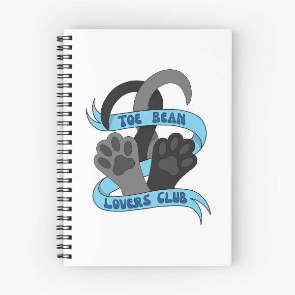 Item preview, Toe Bean Lovers Club G and B - Blue Banner designed and sold by emmacatwheels.