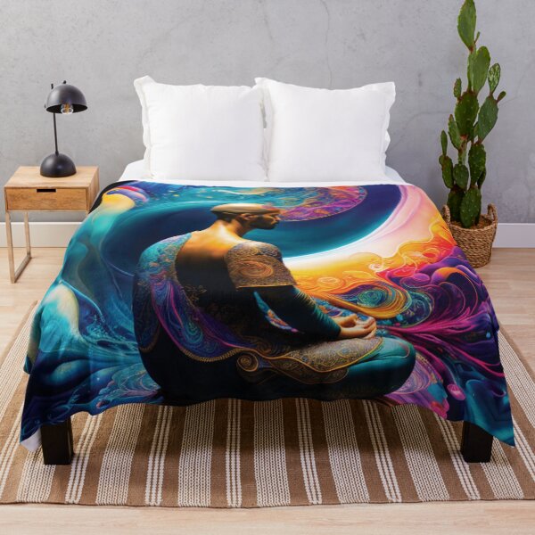 Item preview, meditation,man meditating,serenity,lotus,lotus pose,peace designed and sold by SBlagojevic.