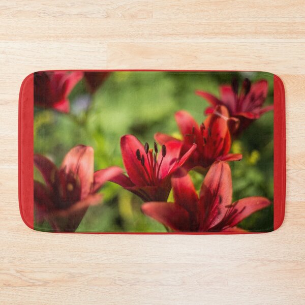 Item preview, Bright Red Lilly's designed and sold by Alanafinephoto.