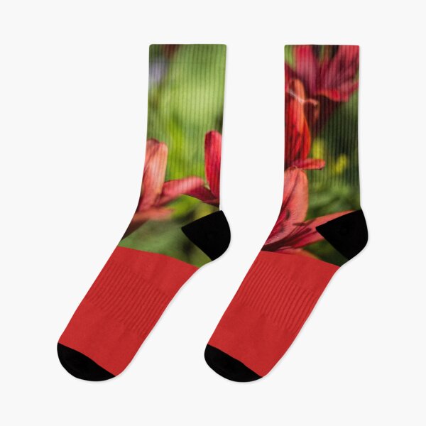 Item preview, Bright Red Lilly's designed and sold by Alanafinephoto.