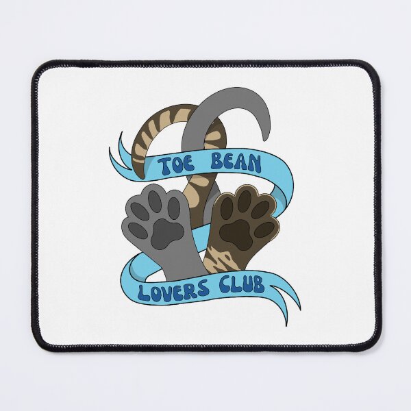Item preview, Toe Bean Lovers Club G and BT - Blue Banner designed and sold by emmacatwheels.