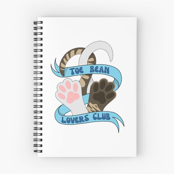Item preview, Toe Bean Lovers Club W and BT - Blue Banner designed and sold by emmacatwheels.