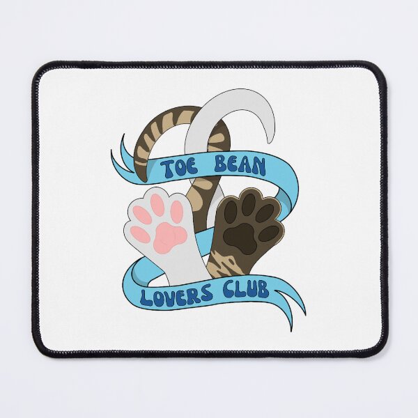 Item preview, Toe Bean Lovers Club W and BT - Blue Banner designed and sold by emmacatwheels.