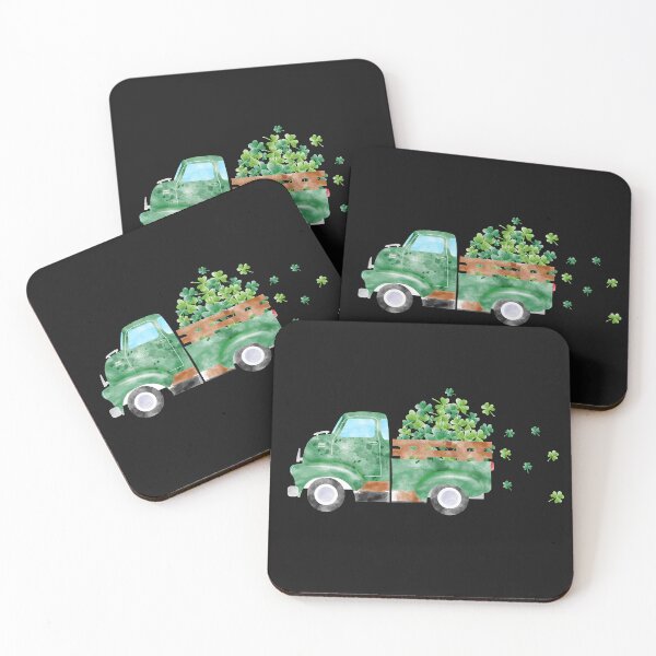Item preview, Clover Leaves Van illustration  designed and sold by garniturex.