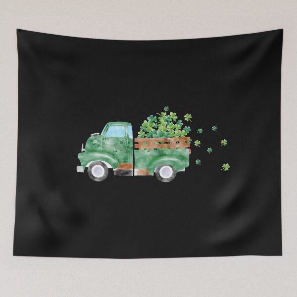 Item preview, Clover Leaves Van illustration  designed and sold by garniturex.