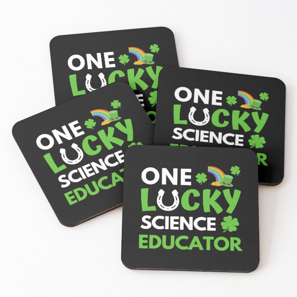Item preview, One Lucky Science Educator - Happy Saint Patrick's Day, St. Patrick's Day Teacher, St. Patrick's Day Educator, St. Patrick's Day Professor, Biology designed and sold by jadedscientist.