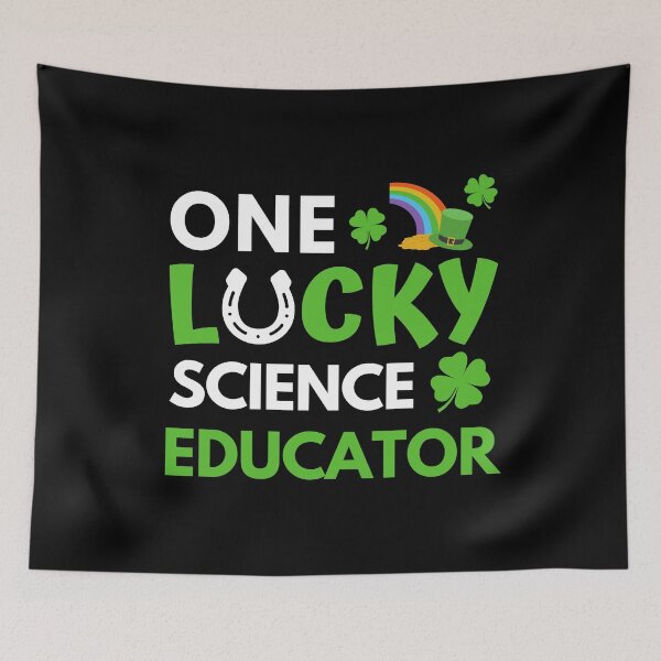 Item preview, One Lucky Science Educator - Happy Saint Patrick's Day, St. Patrick's Day Teacher, St. Patrick's Day Educator, St. Patrick's Day Professor, Biology designed and sold by jadedscientist.