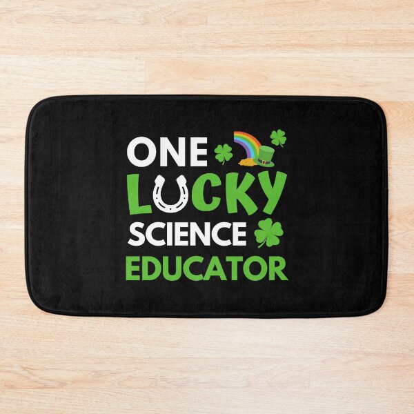Item preview, One Lucky Science Educator - Happy Saint Patrick's Day, St. Patrick's Day Teacher, St. Patrick's Day Educator, St. Patrick's Day Professor, Biology designed and sold by jadedscientist.