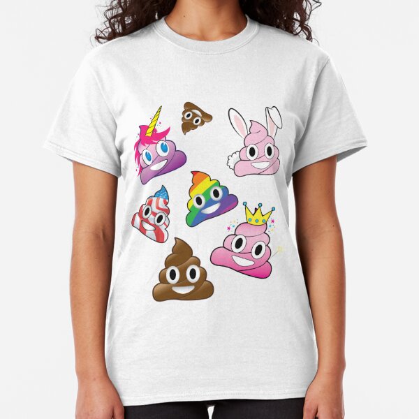 Poop Emoji T-Shirts | Redbubble