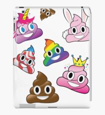 Silly Whacky Fun Poop Emoji Land Collection iPad Case/Skin