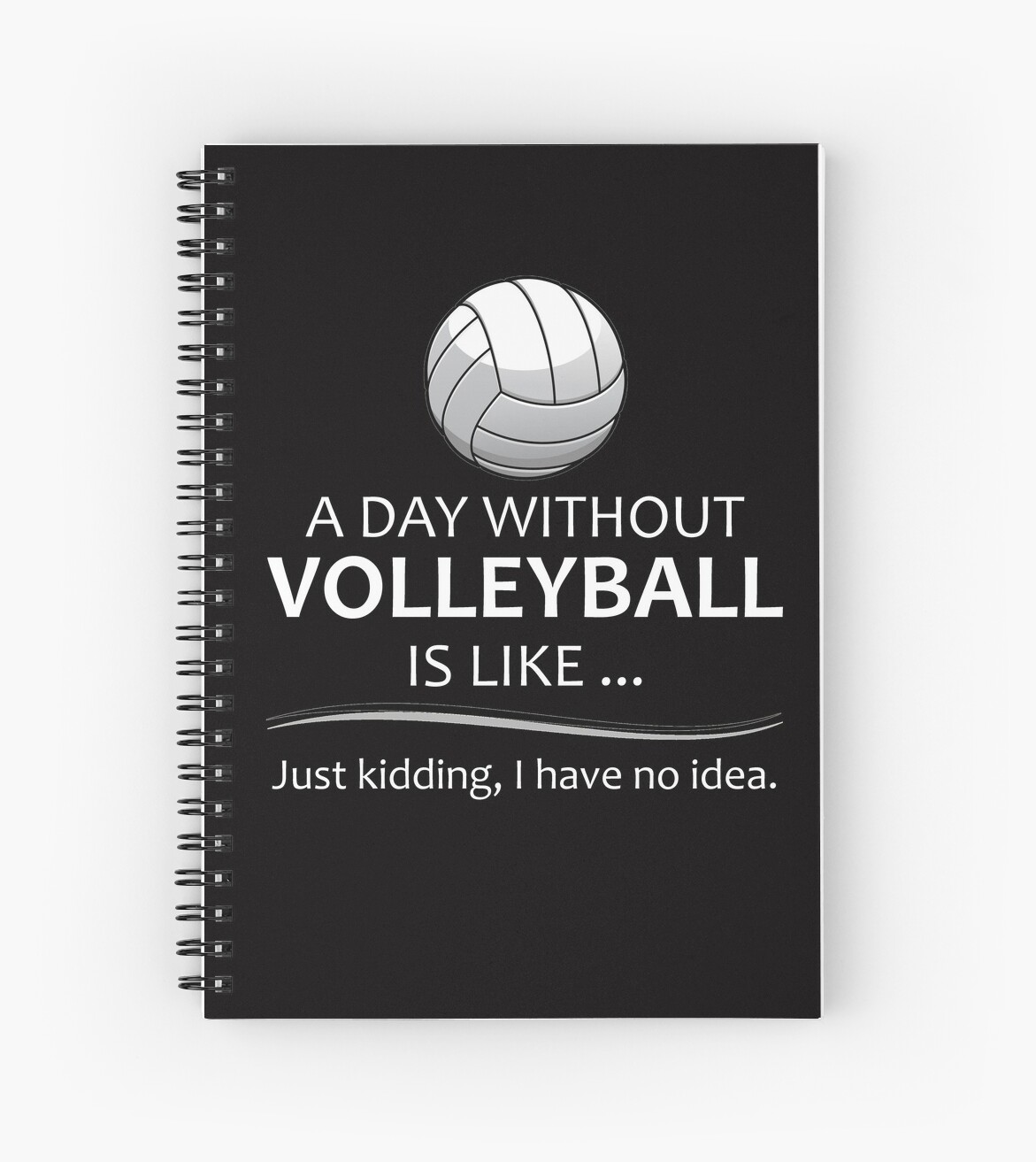 "Volleyball Gifts for Coach and Players" Spiral Notebooks by merkraht