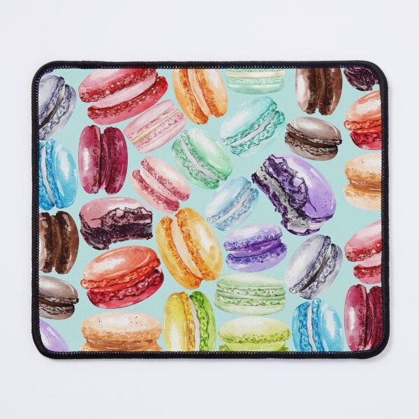 Item preview, rainbow macarons sweet pattern designed and sold by DandyRabbit.