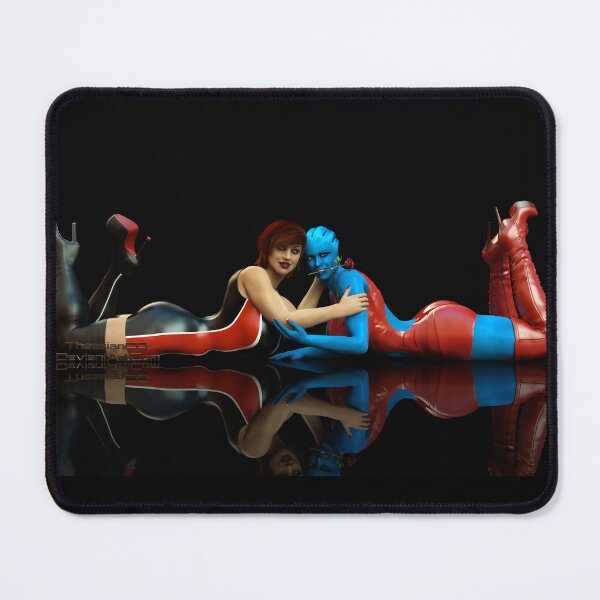 Item preview, Samantha Shepard x Liara T'Soni Valentines 2022 (latex version) designed and sold by ThessianCG.