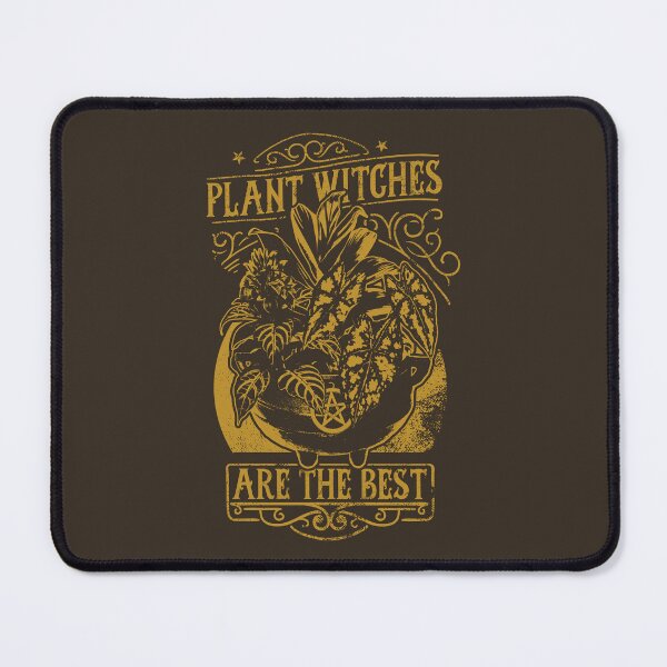 Item preview, Plant Witch | Mustard Artwork | designed and sold by VintagePlantJoy.