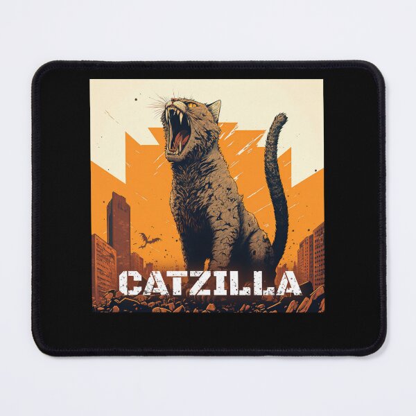 Item preview, Catzilla INSANE realistic artwork designed and sold by MeditationMind.