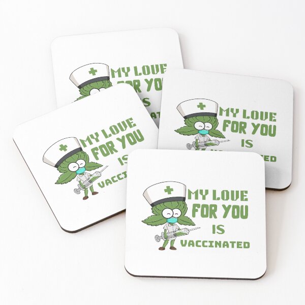 Item preview, MY LOVE FOR YOU IS VACCINATED designed and sold by MOBASHI WORLD.