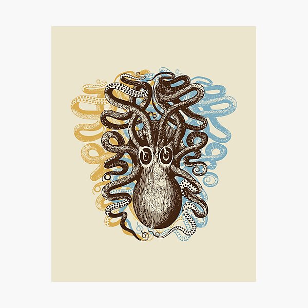 Item preview, Octopus. Octopi. Octopuses. designed and sold by Murder of Crows.