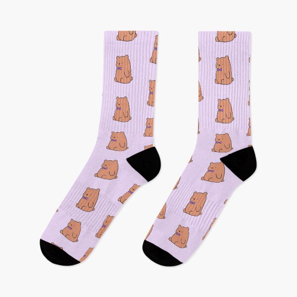 Item preview, Bear with Purple Bowtie designed and sold by FreshPond.
