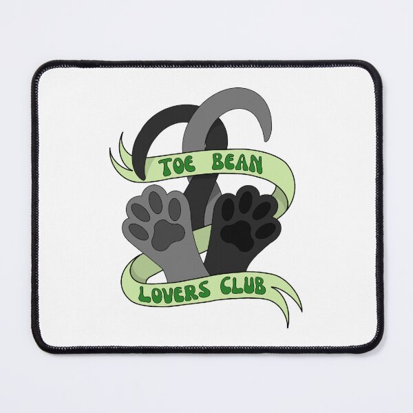 Item preview, Toe Bean Lovers Club B and BG - Green Banner designed and sold by emmacatwheels.