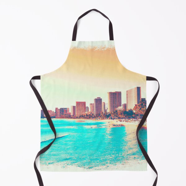 Item preview, Waikiki Beach Oahu: A Stunning Portrait designed and sold by funnyhalloween.