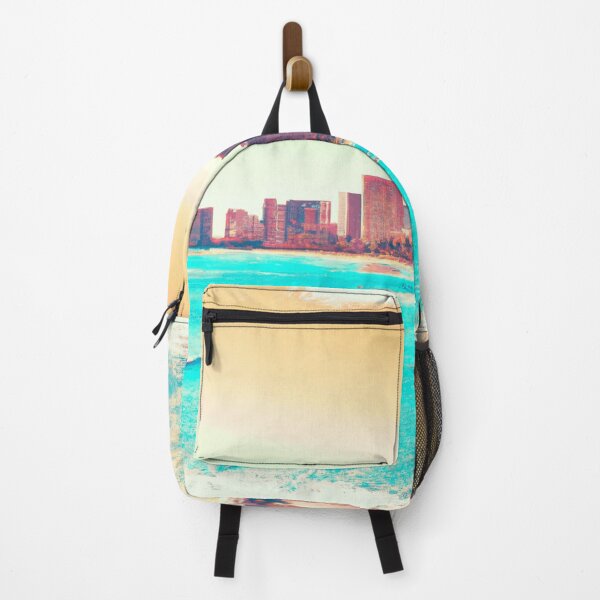 Item preview, Waikiki Beach Oahu: A Stunning Portrait designed and sold by funnyhalloween.