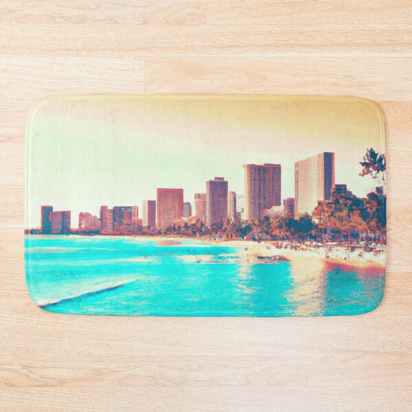 Item preview, Waikiki Beach Oahu: A Stunning Portrait designed and sold by funnyhalloween.