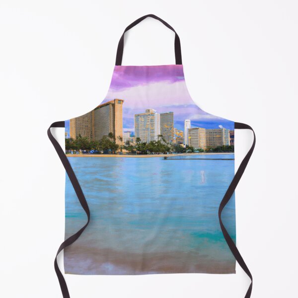 Item preview, Waikiki Beach Ocean View - A Majestic Portrait designed and sold by funnyhalloween.