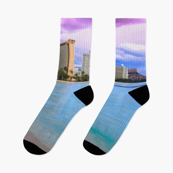 Item preview, Waikiki Beach Ocean View - A Majestic Portrait designed and sold by funnyhalloween.