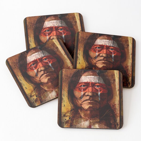 Item preview, Native American Portrait designed and sold by smwolfgang.